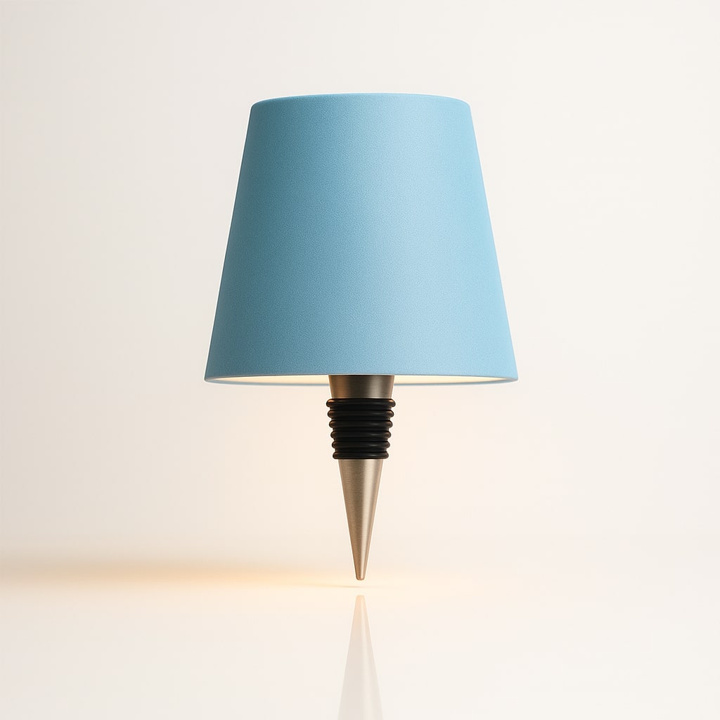 Atmospheric Table Lamp | Cordless Bottle Lamp