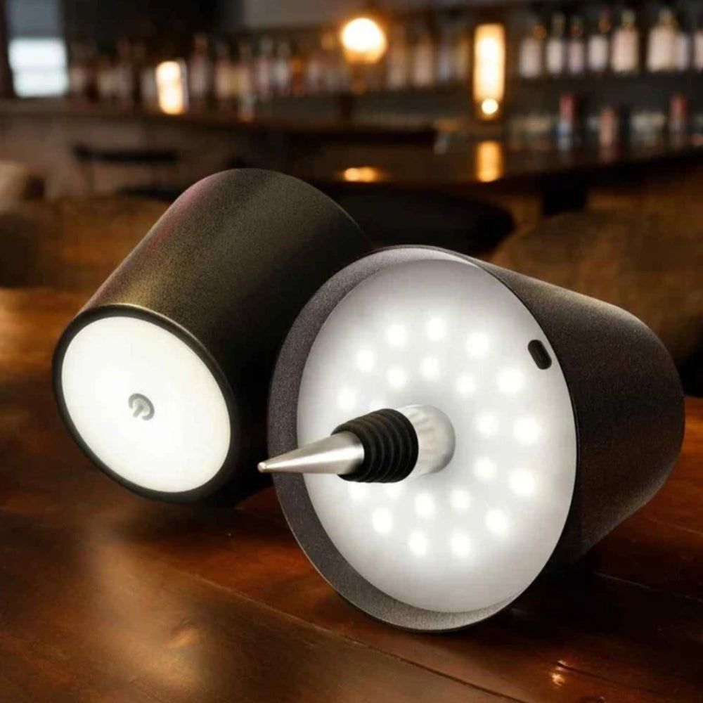 Atmospheric Table Lamp | Cordless Bottle Lamp