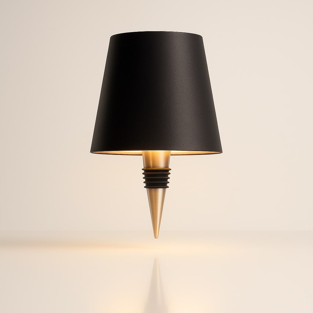 Atmospheric Table Lamp | Cordless Bottle Lamp