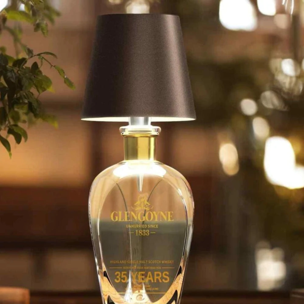 Atmospheric Table Lamp | Cordless Bottle Lamp