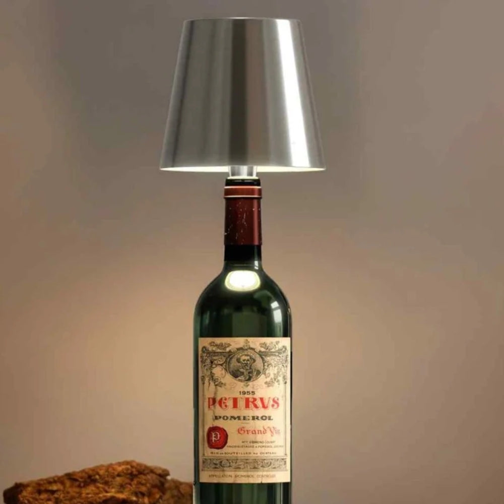 Atmospheric Table Lamp | Cordless Bottle Lamp