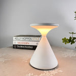 Cordless Hourglass Table Lamp – Elegant, Rechargeable Lighting
