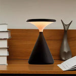 Cordless Hourglass Table Lamp – Elegant, Rechargeable Lighting