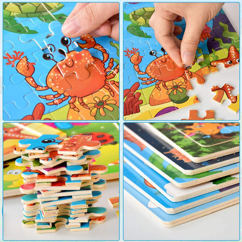 6er Set Kinder-Puzzle | Beliebter Bestseller