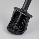 Toilet Brush with Ergonomic Handle and Durable Bristles – Compact Cleaning Tool for the Bathroom