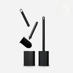 Toilet Brush with Ergonomic Handle and Durable Bristles – Compact Cleaning Tool for the Bathroom