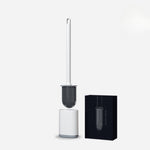 Toilet Brush with Ergonomic Handle and Durable Bristles – Compact Cleaning Tool for the Bathroom