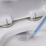 Toilet Brush with Triangular Head for Thorough Cleaning
