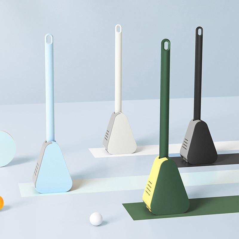 Toilet Brush with Triangular Head for Thorough Cleaning
