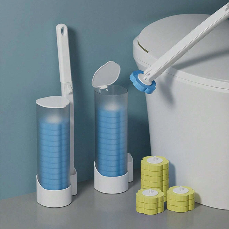 Einweg-Toilettenbürste | Antibakteriell | Hygienische Schwammköpfe | HygienePro
