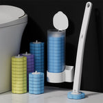 Einweg-Toilettenbürste | Antibakteriell | Hygienische Schwammköpfe | HygienePro