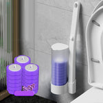 Einweg-Toilettenbürste | Antibakteriell | Hygienische Schwammköpfe | HygienePro