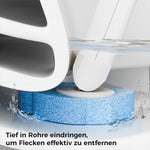 Einweg-Toilettenbürste | Antibakteriell | Hygienische Schwammköpfe | HygienePro