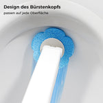 Einweg-Toilettenbürste | Antibakteriell | Hygienische Schwammköpfe | HygienePro