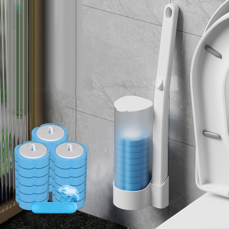 Einweg-Toilettenreiniger mit innovativen Schwammköpfen