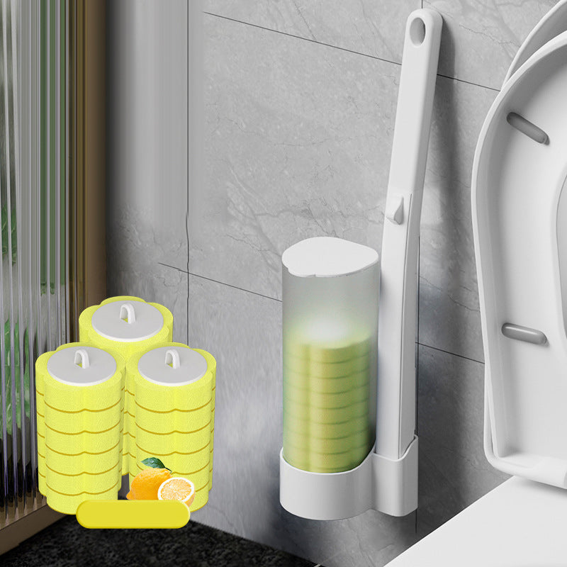 Einweg-Toilettenreiniger mit innovativen Schwammköpfen
