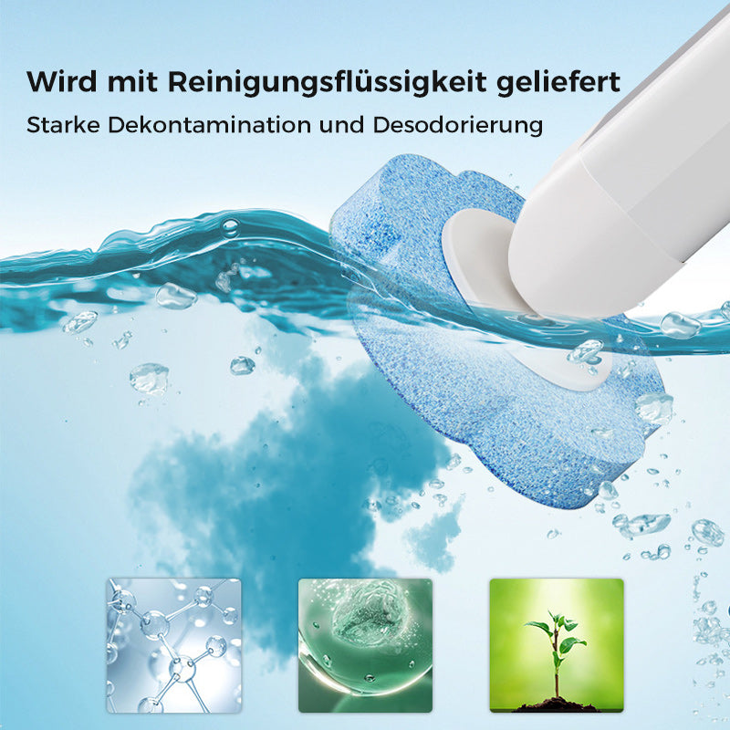 Einweg-Toilettenreiniger mit innovativen Schwammköpfen
