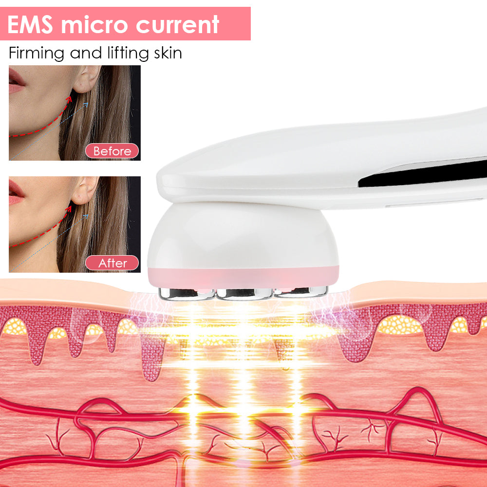 Skin-tightening massager for a younger look
