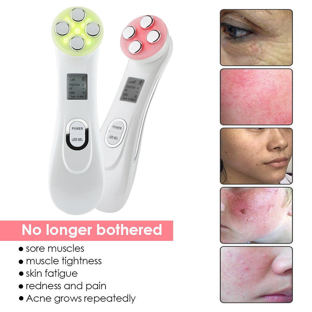 Skin-tightening massager for a younger look