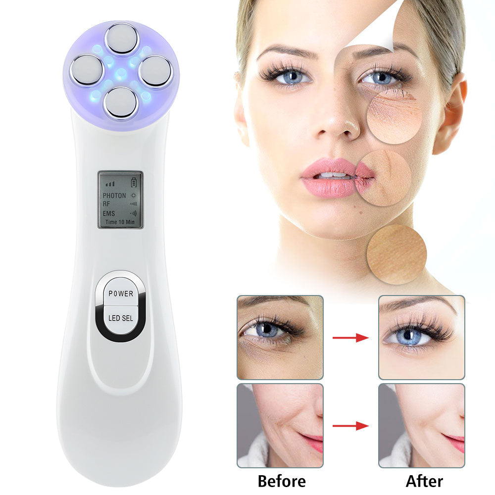 Skin-tightening massager for a younger look