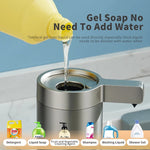 Hygienic Soap Dispenser with Sensor - Stainless Steel Design