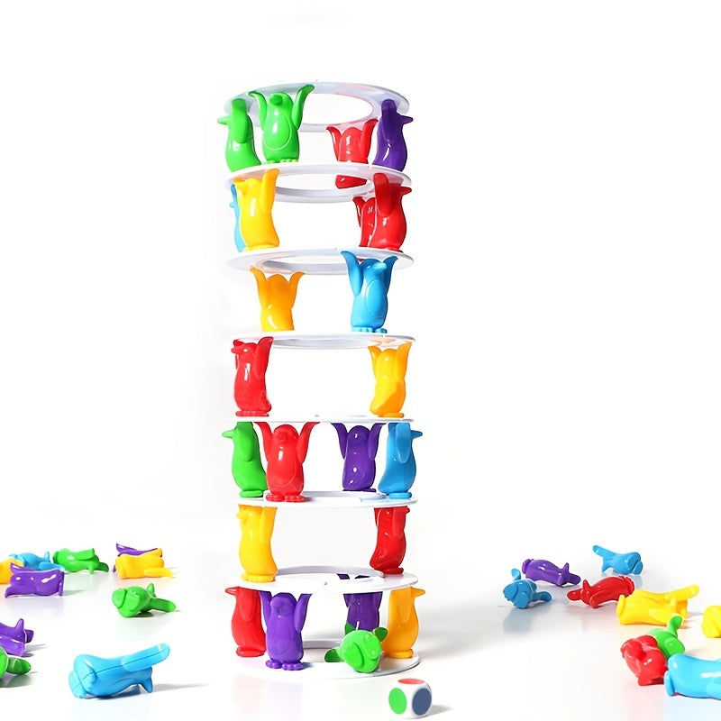 Kippende Pinguin-Turm – Das aufregende Balance-Spiel für die ganze Familie