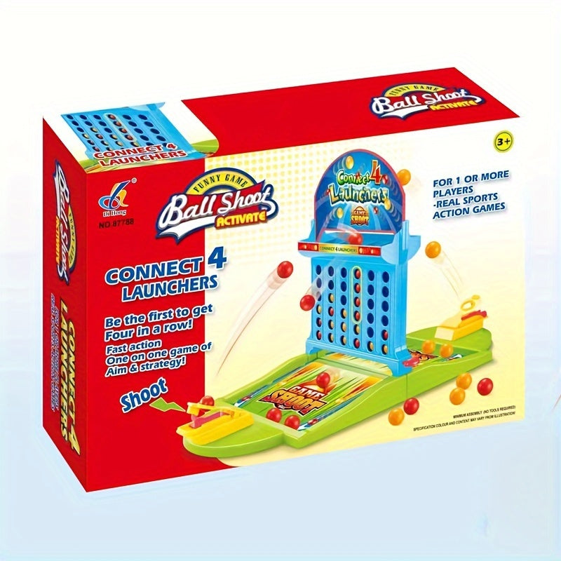 Toyland - Spannendes Connect 4 Launcher Tischspiel für Kinder