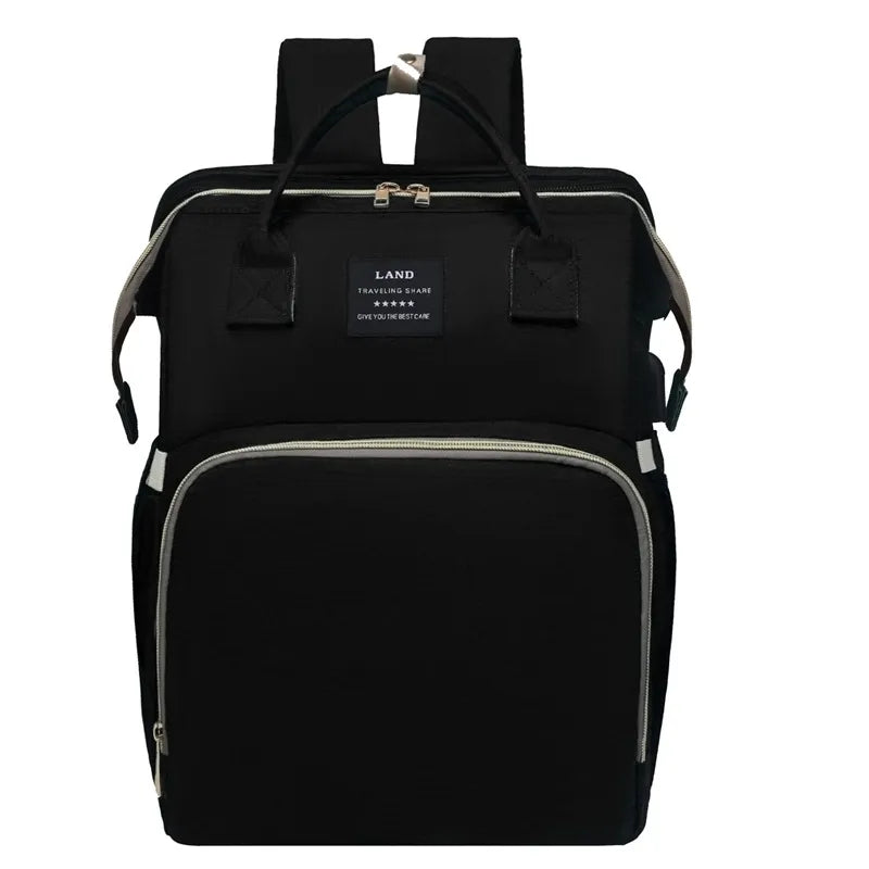 Komfortabler Rucksack mit integriertem Reisebett