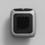 Mobile fan heater for cozy interiors