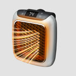 Mobile fan heater for cozy interiors