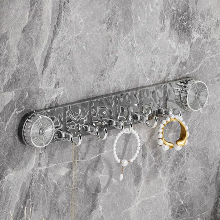 Klarer Saugnapf Schlüsselhalter für Wand – Stabiler Haken für Schlüssel und Accessoires