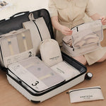 PackSmart | 7-Piece Travel Organization Cubes Set - Lightweight Compression Packing Cubes for Suitcases & Luggage
