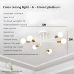 Creative LED Pendant Light - Vintage Antique Gold Chandelier for Living Room and Dining Room