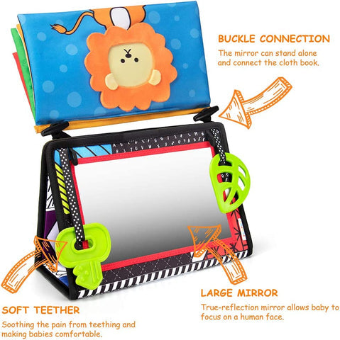 Erforschungsfreude für Ihr Baby – 3-in-1 Spiegelspielzeug für die Bauchlage
