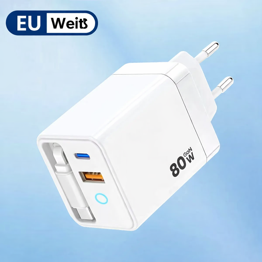 Fast Charger | Smart Multi-Device Charger | GaN Wall Adapter