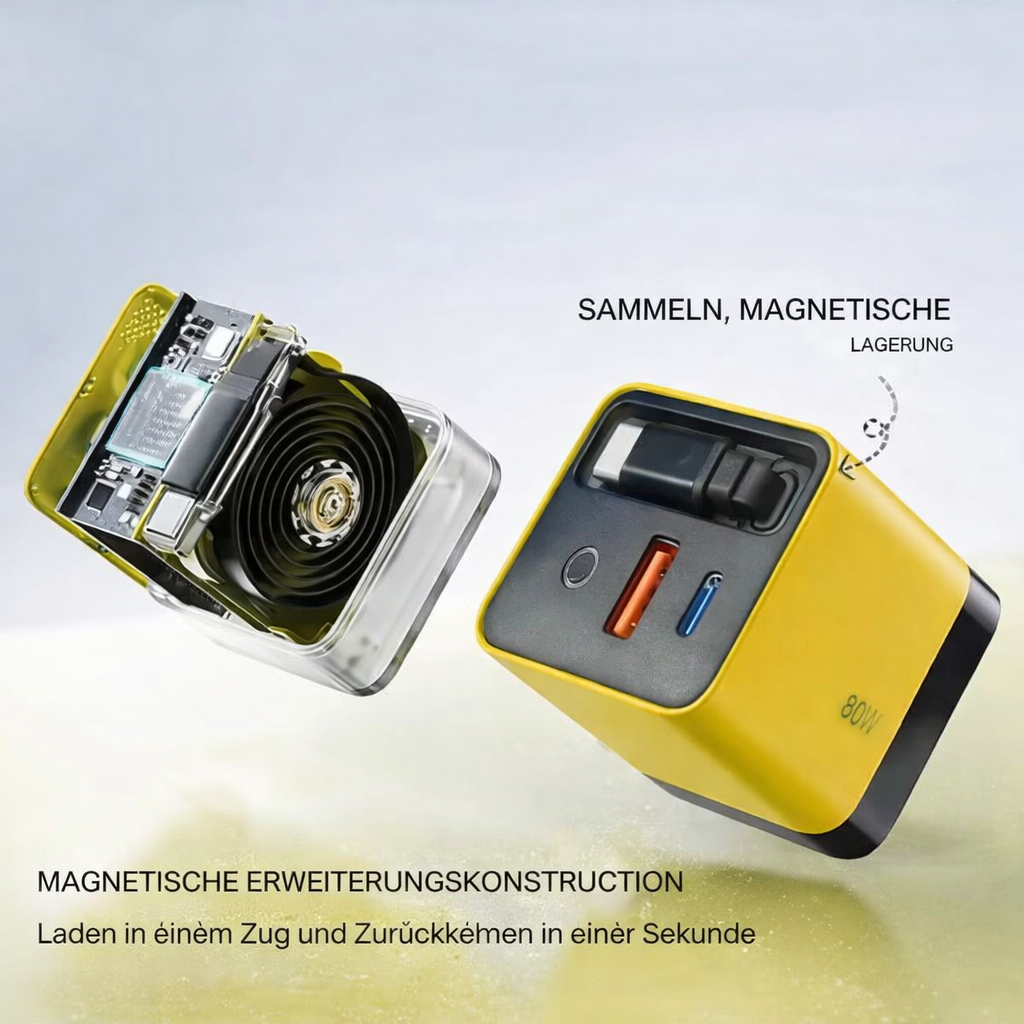 Fast Charger | Smart Multi-Device Charger | GaN Wall Adapter