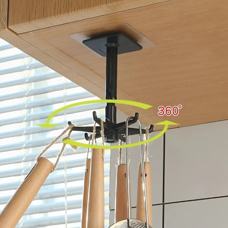 FlexiHook™ | Versatile 360° Rotatable Storage Hook
