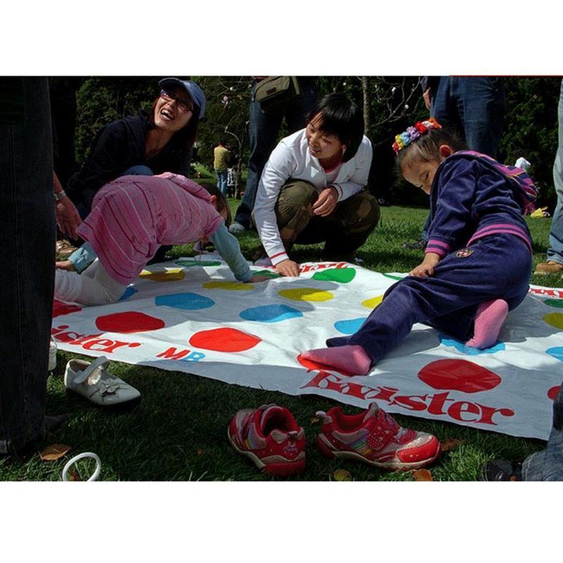 TwisterSpaß - Klassisches Spiel für Bewegung und Balance für die ganze Familie