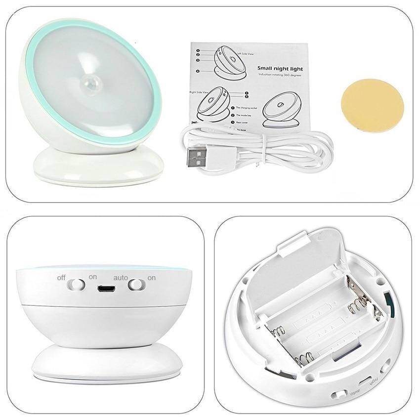 Magnetic LED Night Light with Motion Sensor