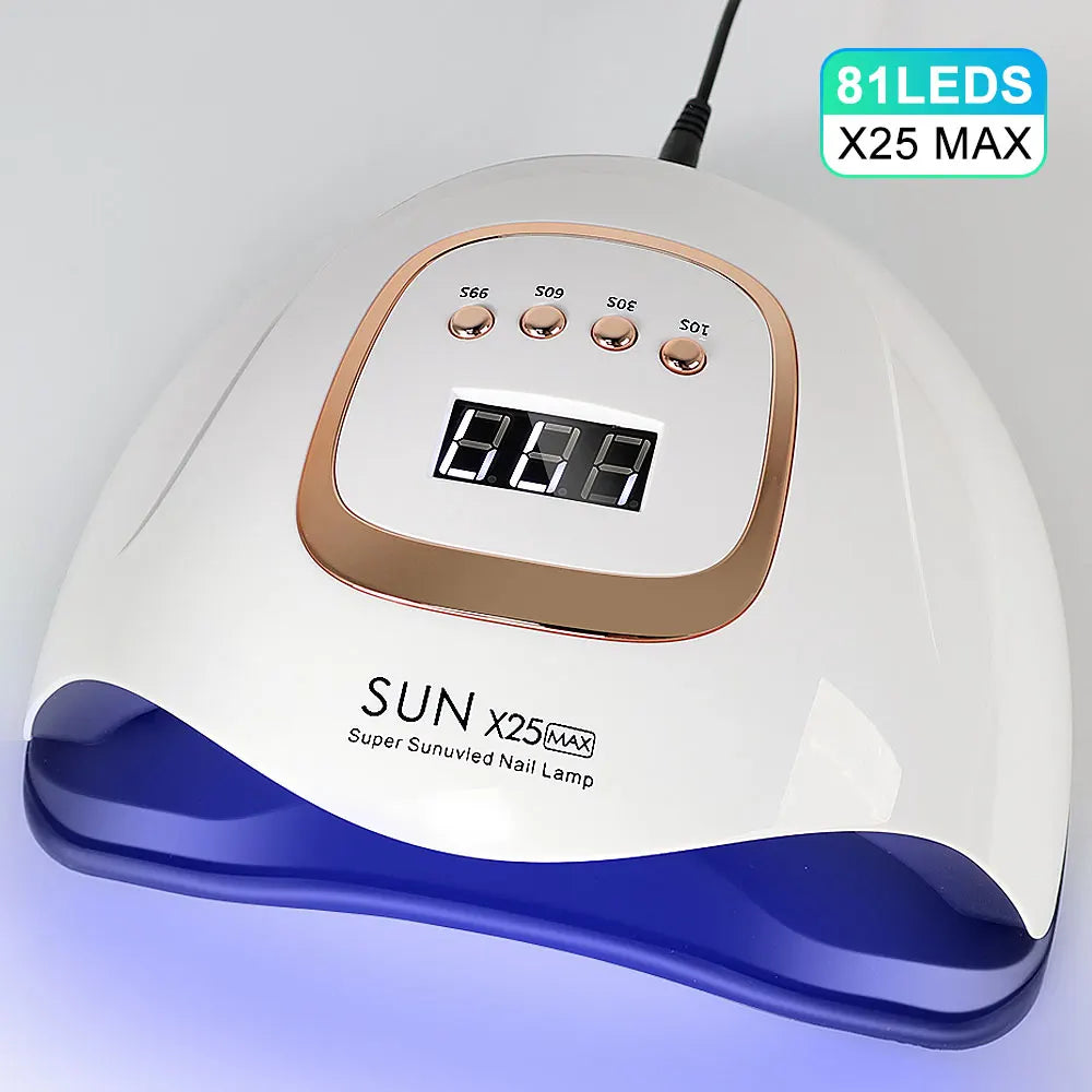 UV/LED Nail Lamp | Fast, Even Curing | Timer Sensor