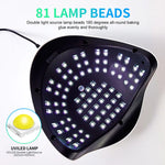 UV/LED Nail Lamp | Fast, Even Curing | Timer Sensor