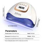 UV/LED Nail Lamp | Fast, Even Curing | Timer Sensor