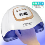 UV/LED Nail Lamp | Fast, Even Curing | Timer Sensor