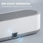 Ultrasonic Cleaner | 360° Thorough Cleaning for Jewelry & Glasses | Portable | GlanzPro