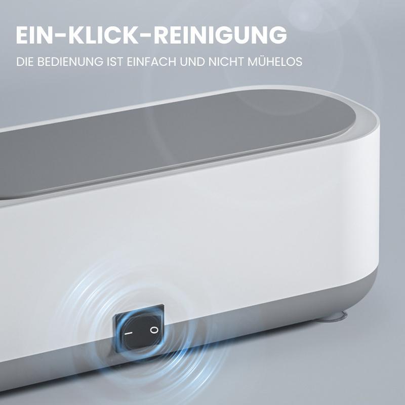 Ultrasonic Cleaner | 360° Thorough Cleaning for Jewelry & Glasses | Portable | GlanzPro