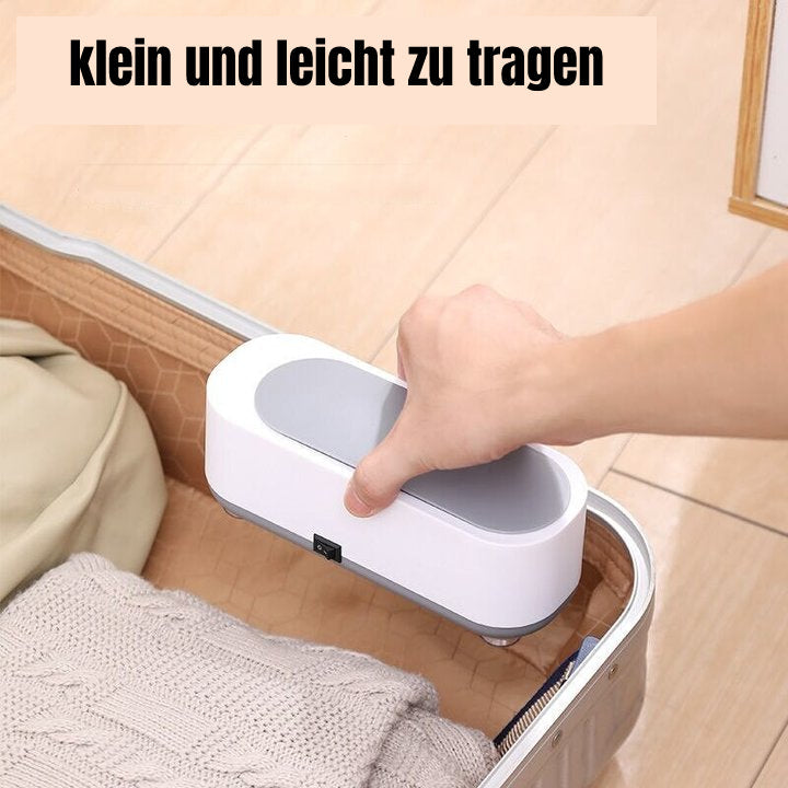 Ultrasonic Cleaner | 360° Thorough Cleaning for Jewelry & Glasses | Portable | GlanzPro