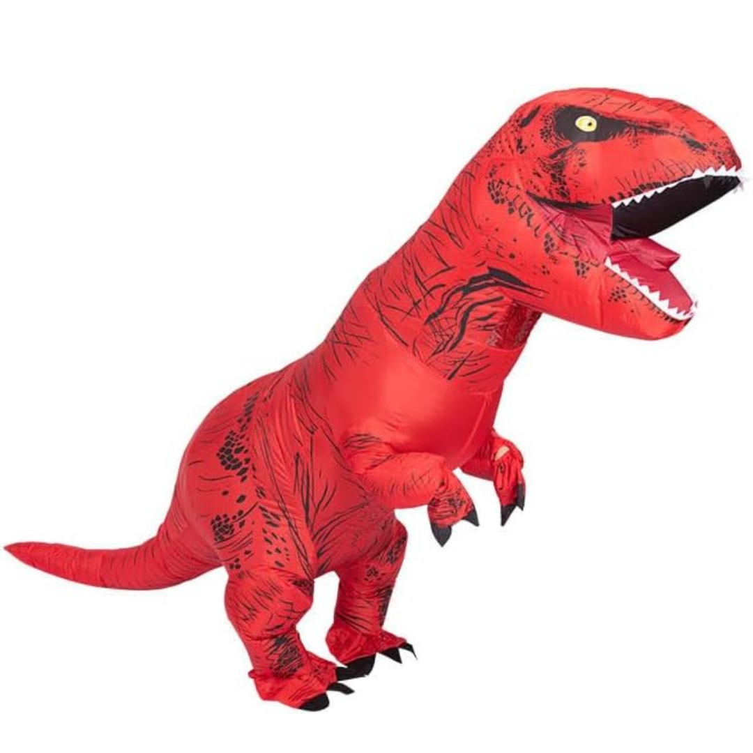 Gigantisches T-Rex Kostüm für Unisex – Aufblasbar und Bequem