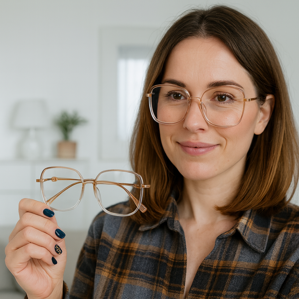 Transparente Lesebrille für klares Sehen – Unisex-Design