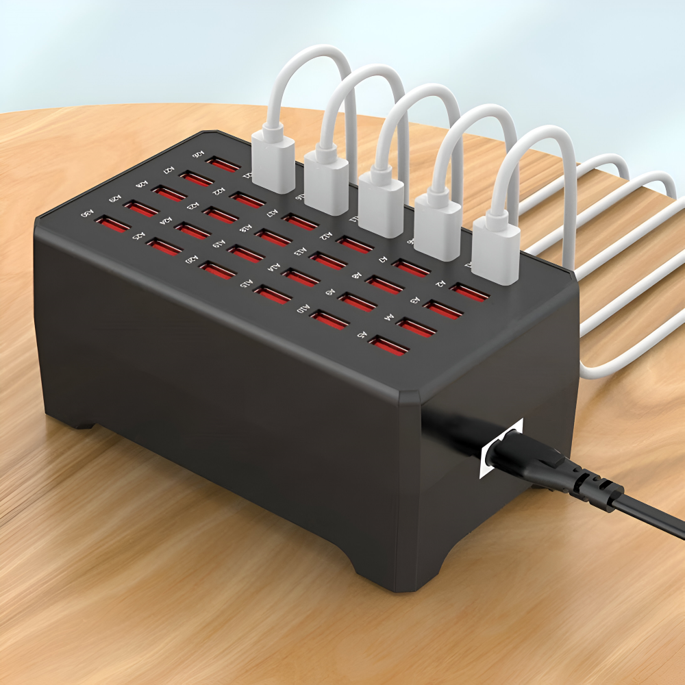 Versatile USB Charging Station – Fast Charging for Home and On-the-Go