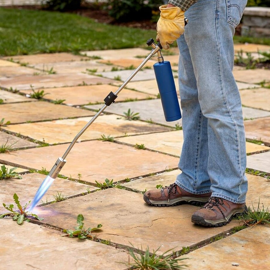 Efficient Weed Burner | Chemical-Free Weed Control | Adjustable Flame